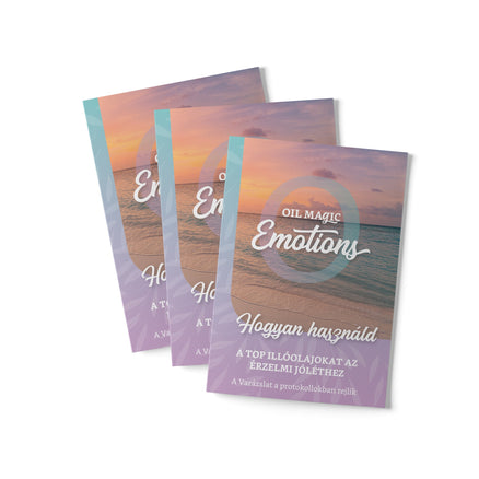 Oil Magic Emotions: Hogyan használd a top illóolajokat az érzelmi jóléthez (25 db/csomag)