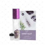 Amethyst Gemstone Roller Bottle Set - Hungarian Glass