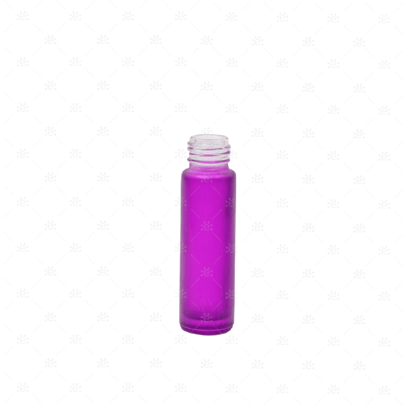 10 ml-es (5 db) Deluxe lila, matt Roll-on üveghengerek (!!!CSAK ÜVEGEK!!!)