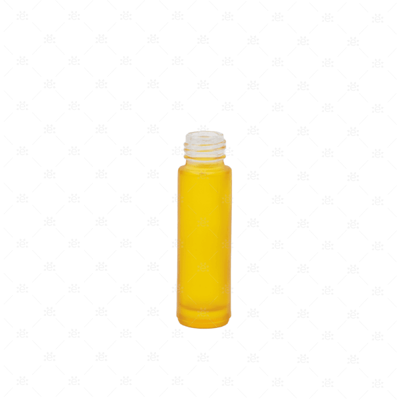 10 ml-es (5 db) Deluxe sárga, matt Roll-on üveghengerek (!!!CSAK ÜVEGEK!!!) (Copy)