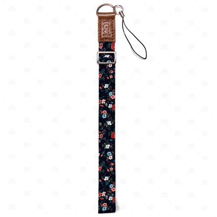 Itovi - Dark Floral Lanyard