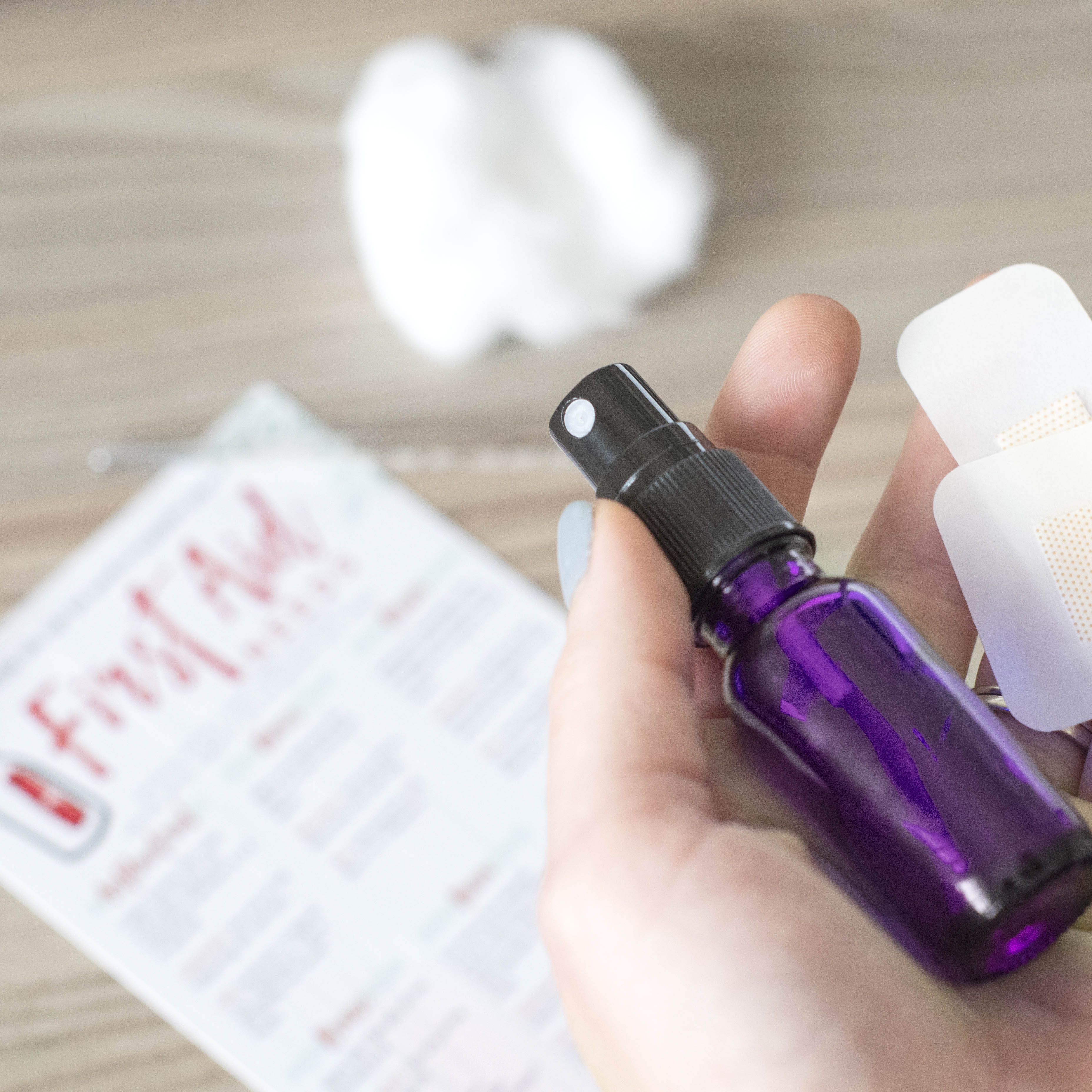 15 ml-es (5 db) lila színű, spray üvegpalackok