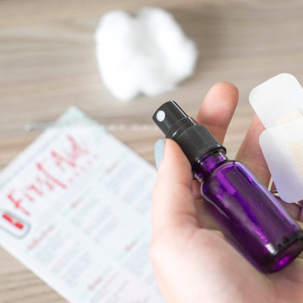 15 ml-es (5 db) lila színű, spray üvegpalackok