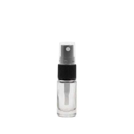 5 ml-es (5 darab) átlátszó spray üvegpalack