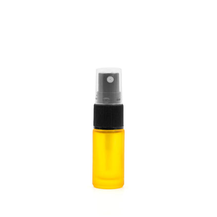 5 ml-es (5 db) Deluxe sárga, matt  spray üvegpalack