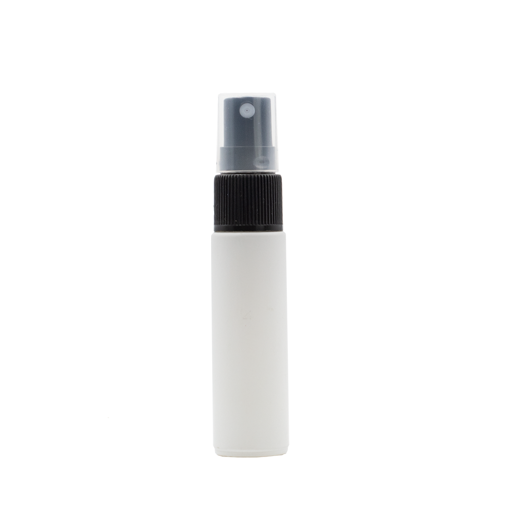 10 ml-es (5 darab) Deluxe fehér matt spray üvegpalack
