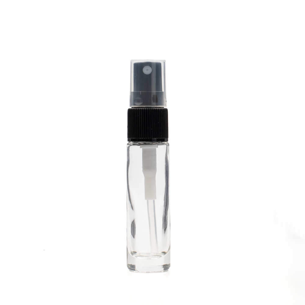 10 ml-es (5 darab) átlátszó spray üvegpalack